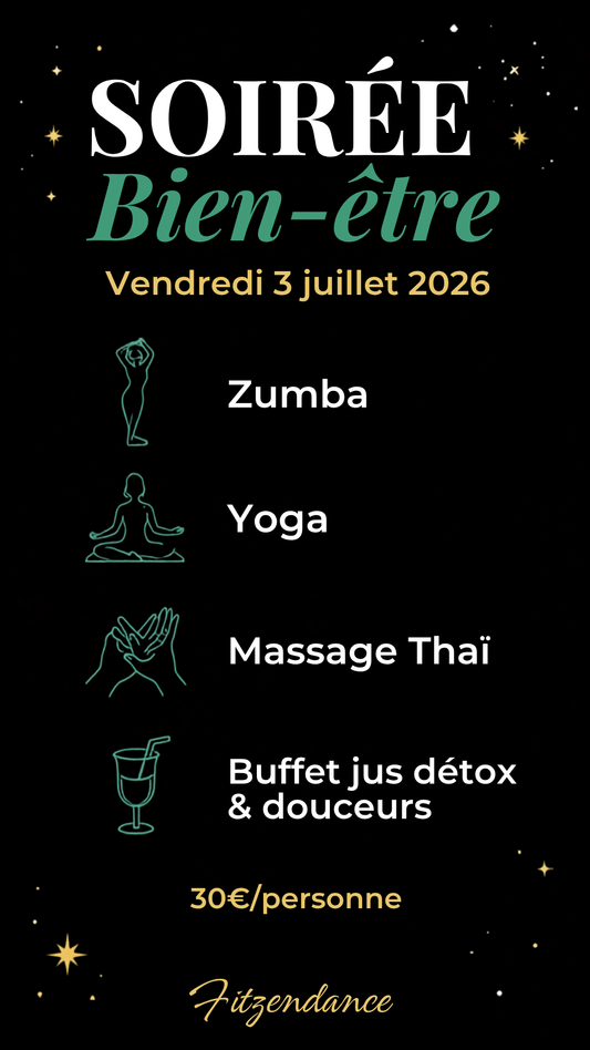 Soirée bien-être 03 juillet